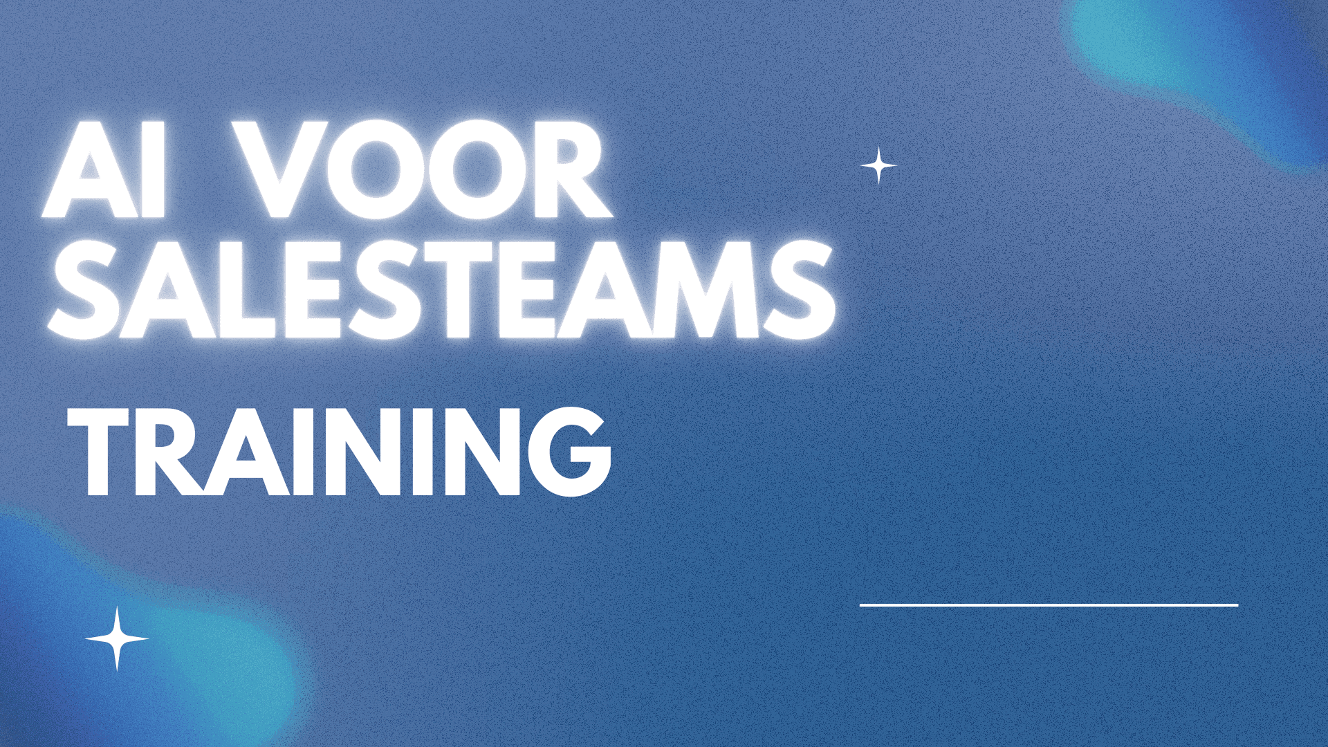 AI training voor Salesteams