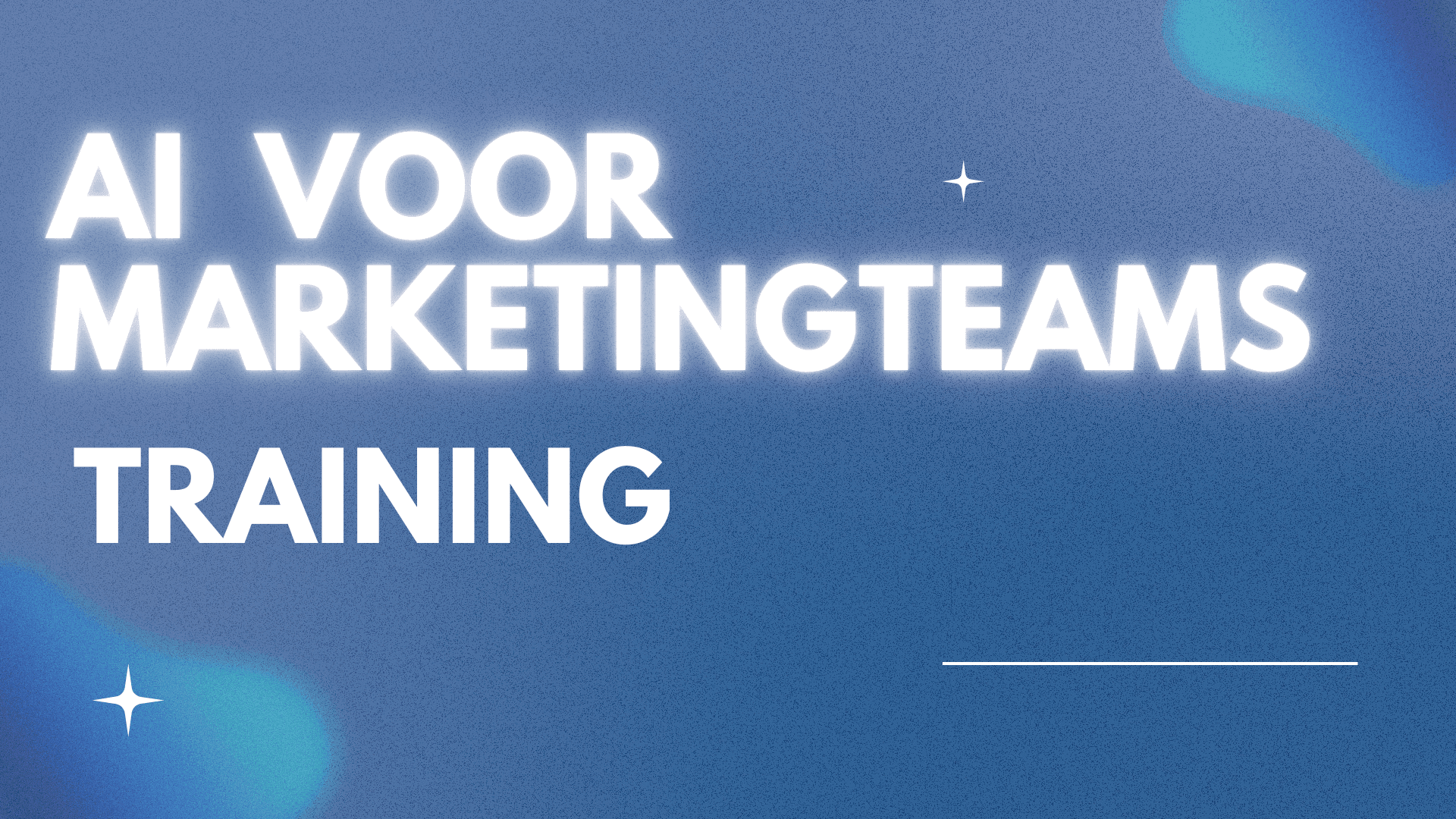AI training voor Marketingteams